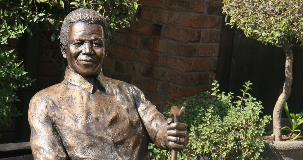 Nelson Mandela at Steyn City